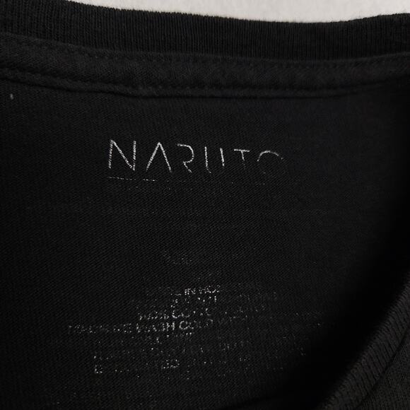 Naruto Kakashi 20 Crew Neck Anime Graphic T-Shirt Adult Mens Size M Black - Picture 3 of 9